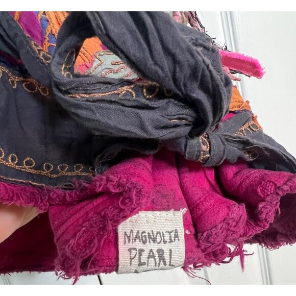 NEW Magnolia Pearl Applique Parnassus Hat Cotton/Silk - Picture 11 of 11